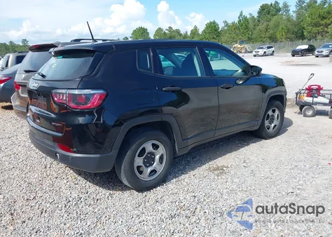 2018 Jeep Compass Sport Fwd z USA, uszkodzony, nr VIN 3C4NJCAB5JT488242
